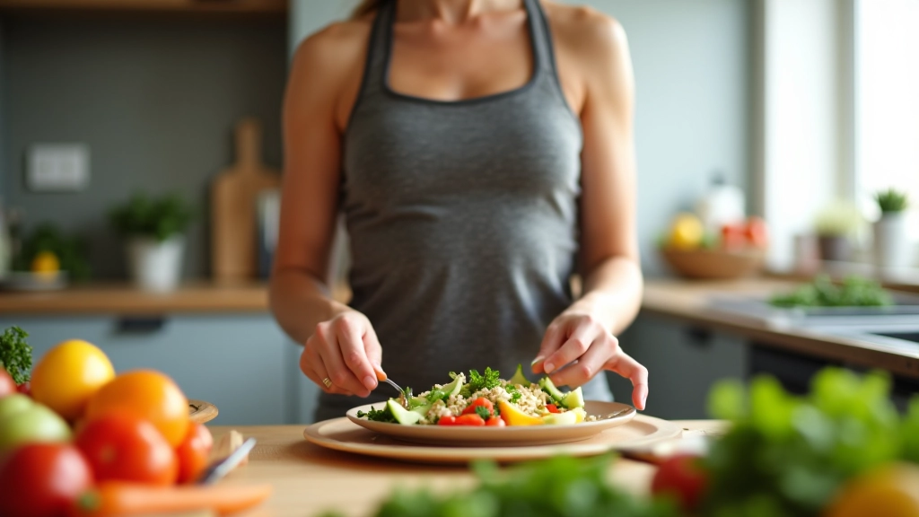 Preparação de refeição equilibrada com ingredientes naturais portugueses